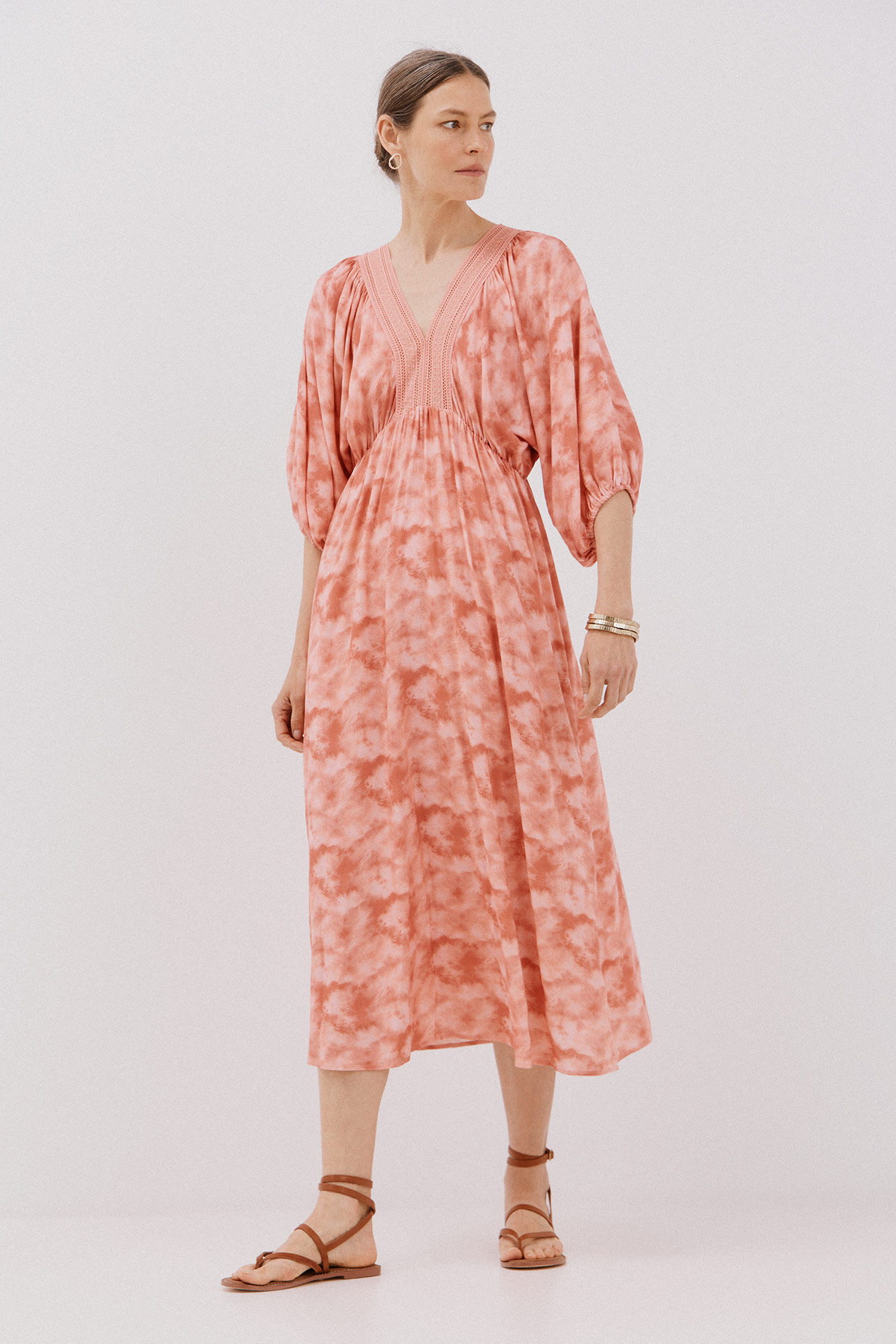 Cortefiel Vestido estampado