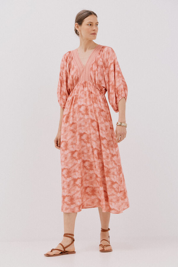 Cortefiel Vestido estampado Several