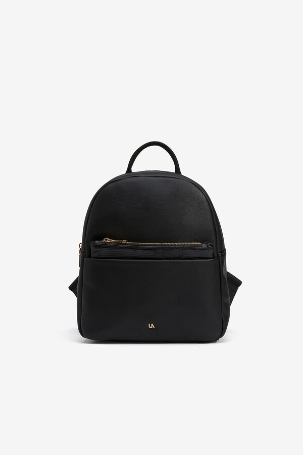 Vilanova Mochila Con Bolsillo Removible Negro