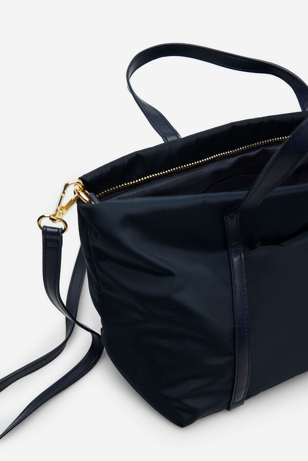 Cortefiel Shopper nylon logo pq Navy