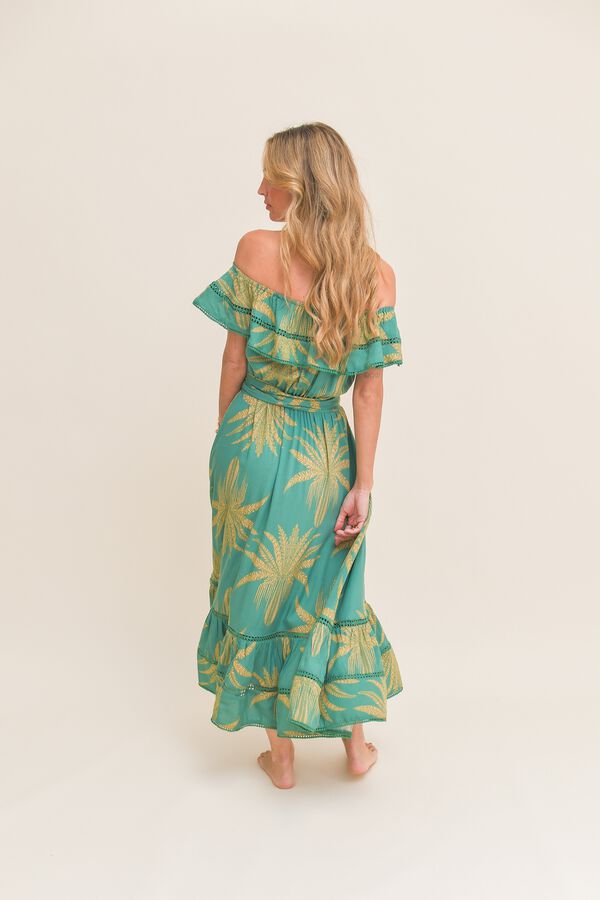 jaase green dress Jaase Emerald Embroidered Endless Summer Maxi Dress  OutDazl