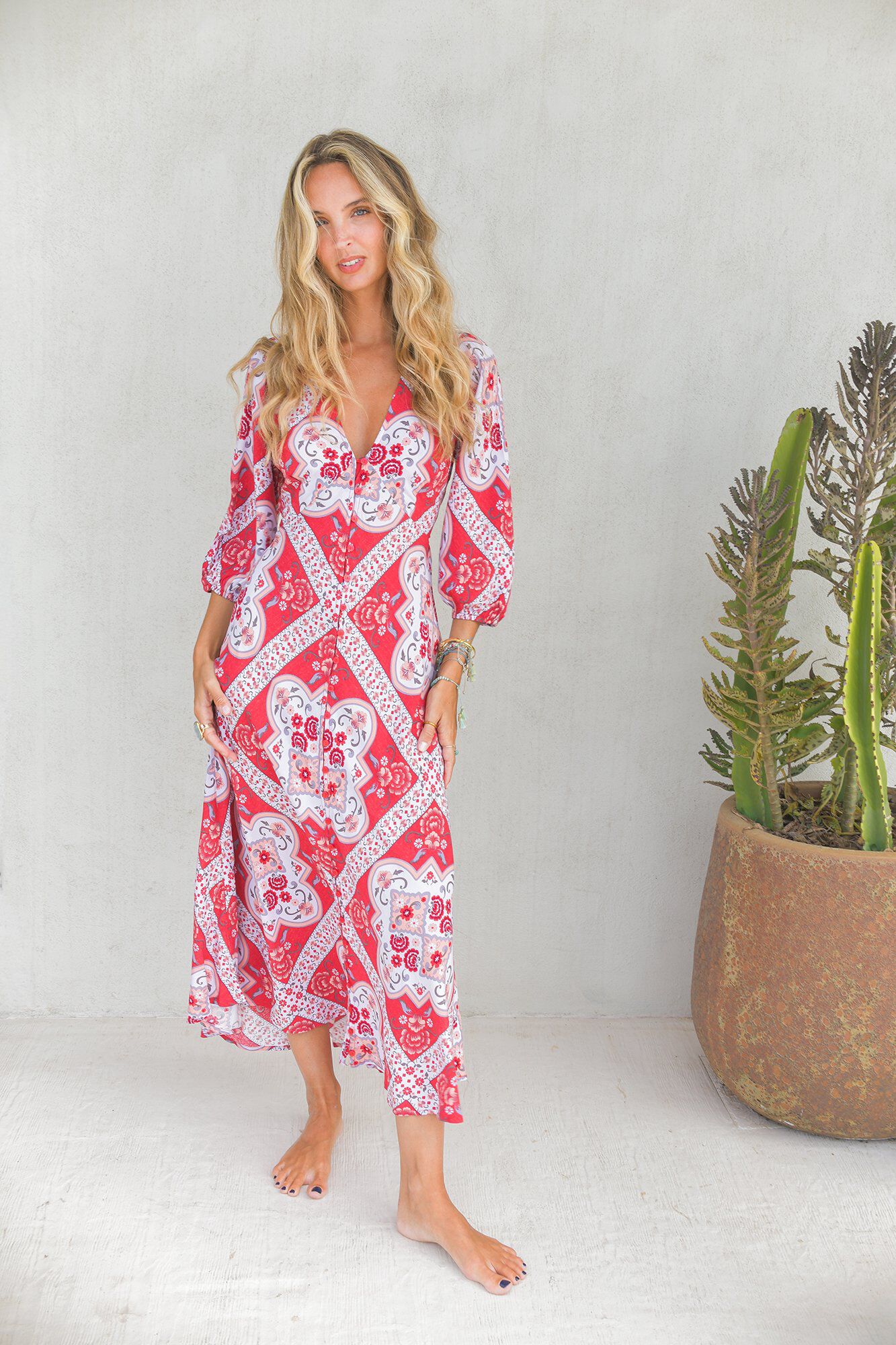 Jaase Vestido comprido Carmen