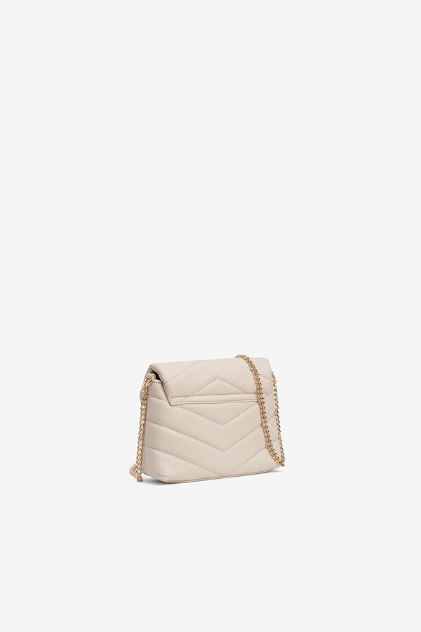 Vilanova Bolso bandolera acolchado Beige