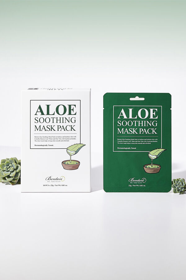 Benton Mascarilla calmante de aloe Verde