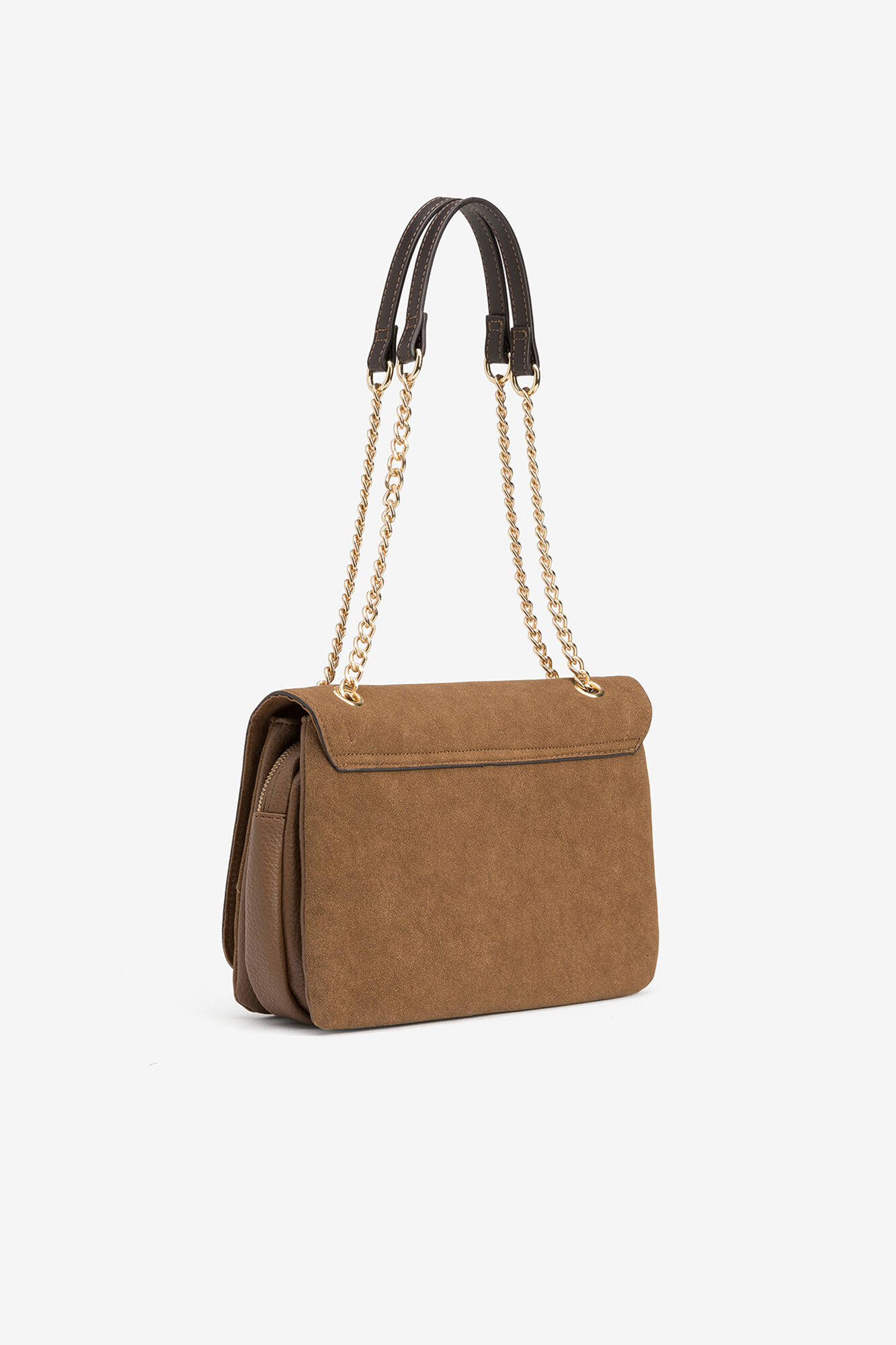 Vilanova Mala com efeito camur&ccedil;a e aba