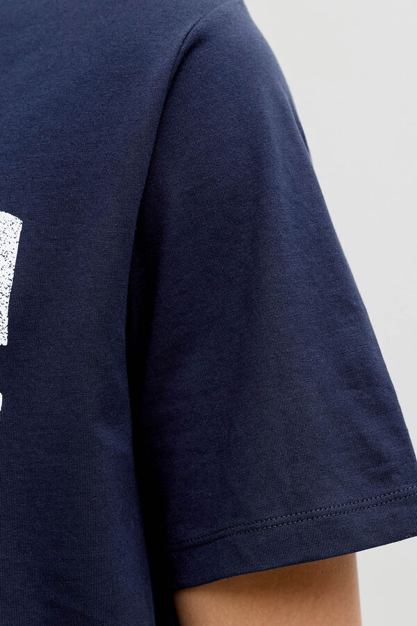 Jack & Jones Camiseta corte regular algod&oacute;n Azul marino
