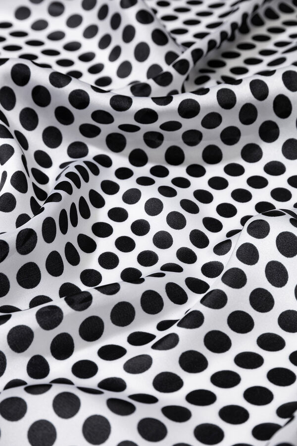 Vilanova Polka-dot print bandana Grey