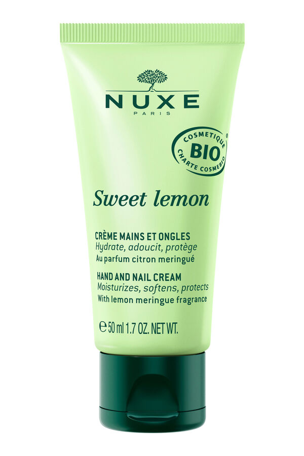Nuxe Crema de manos y u&ntilde;as con fragancia de merengue de lim&oacute;n Verde
