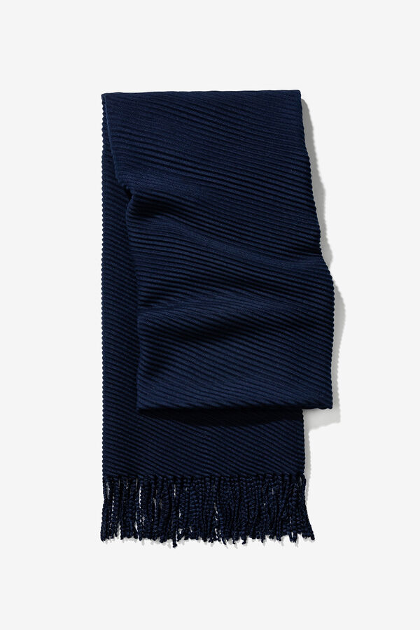 Vilanova Pa&ntilde;uelo Estampado Paisley Azul marino