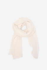 Cortefiel Cachecol plissado em lurex Tostado