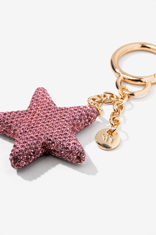Vilanova Llavero Estrella Brillante Rosa