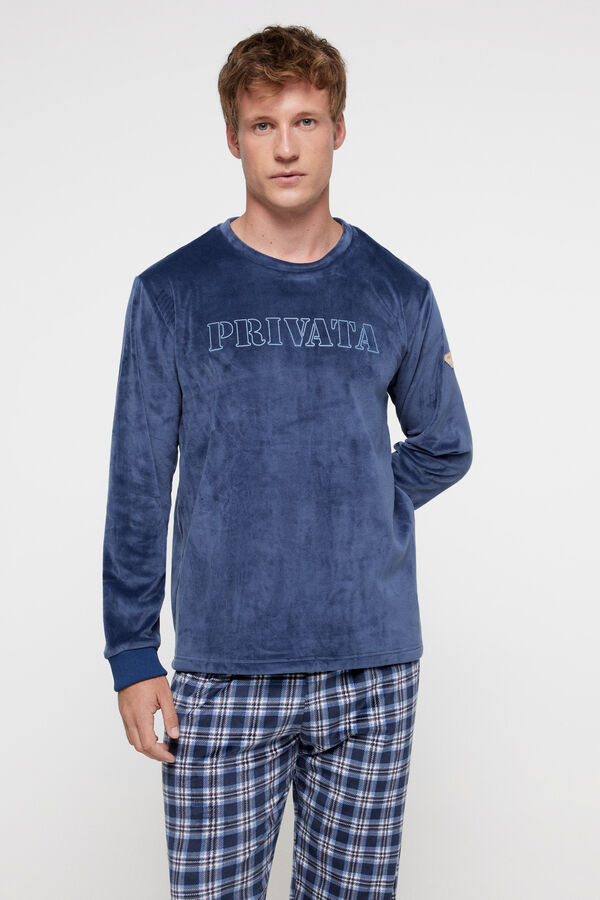 Privata Privata crystal pyjamas  Blue