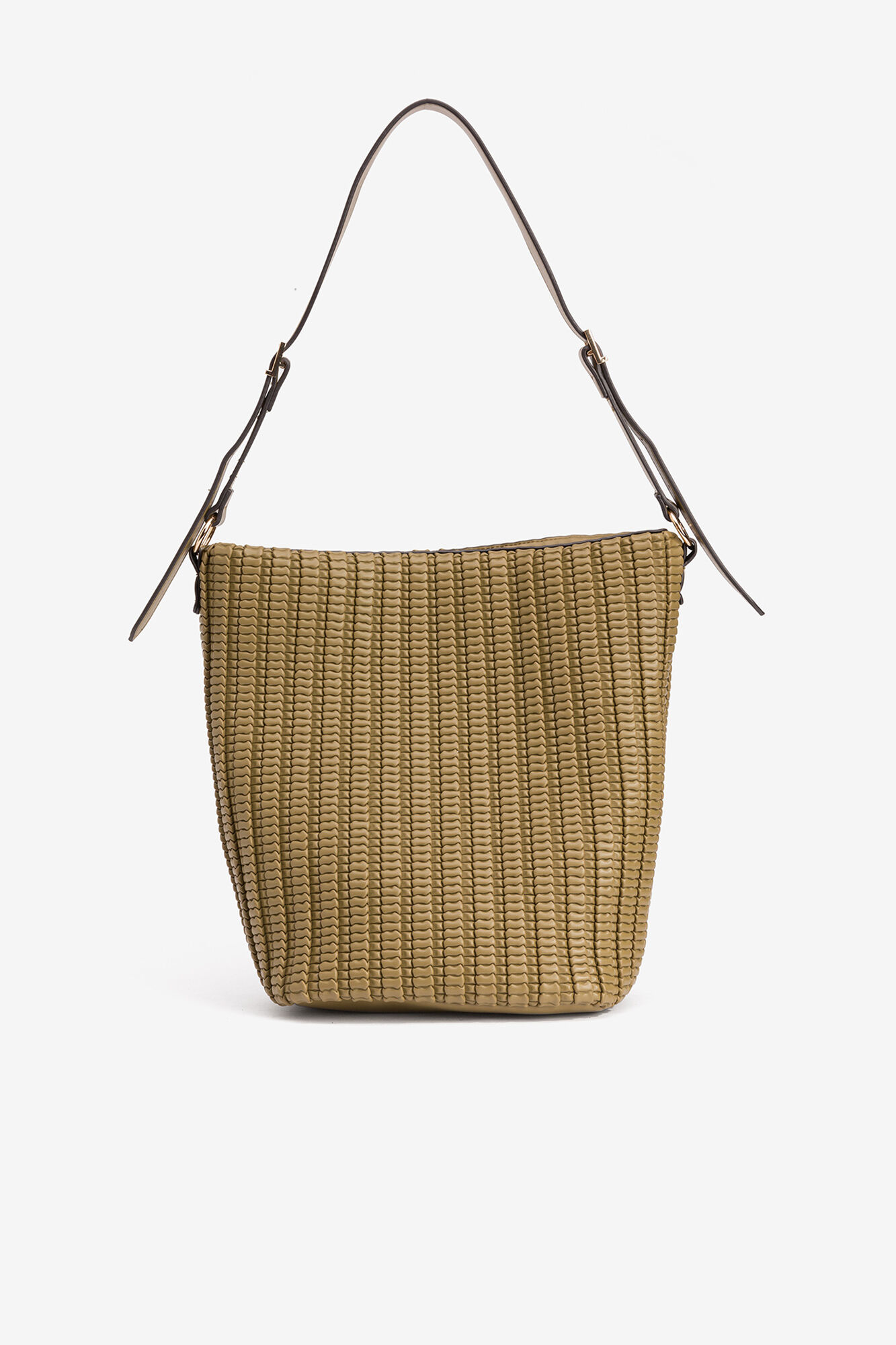 Vilanova Bolso de Hombro con Textura Grabada