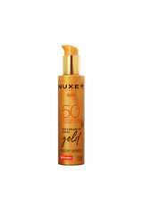 Nuxe &Oacute;leo bronzeador Nuxe Sun Gold para rosto e corpo FPS 50 150ml Castanho