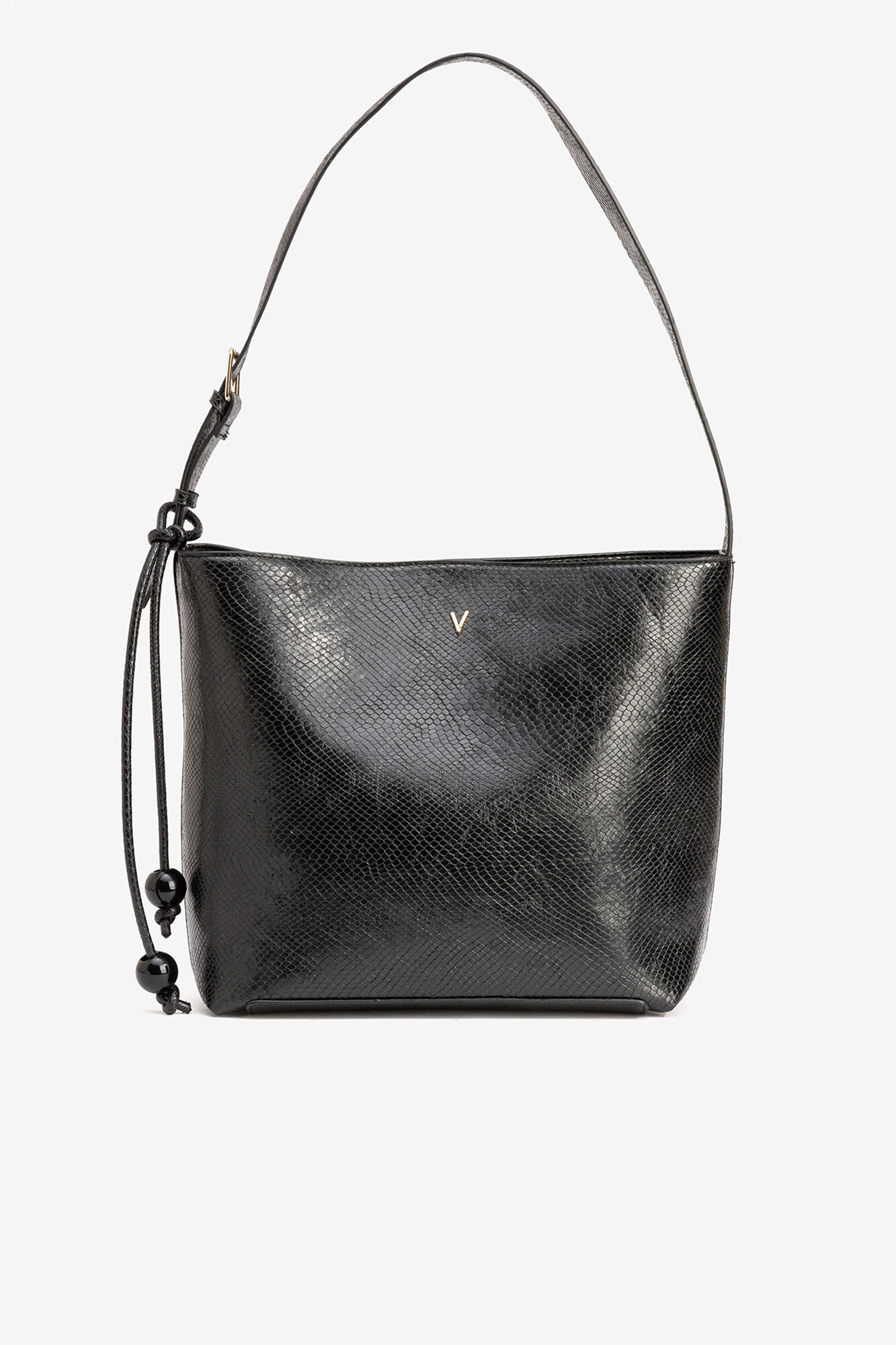 Vilanova Mala de ombro com efeito de cobra