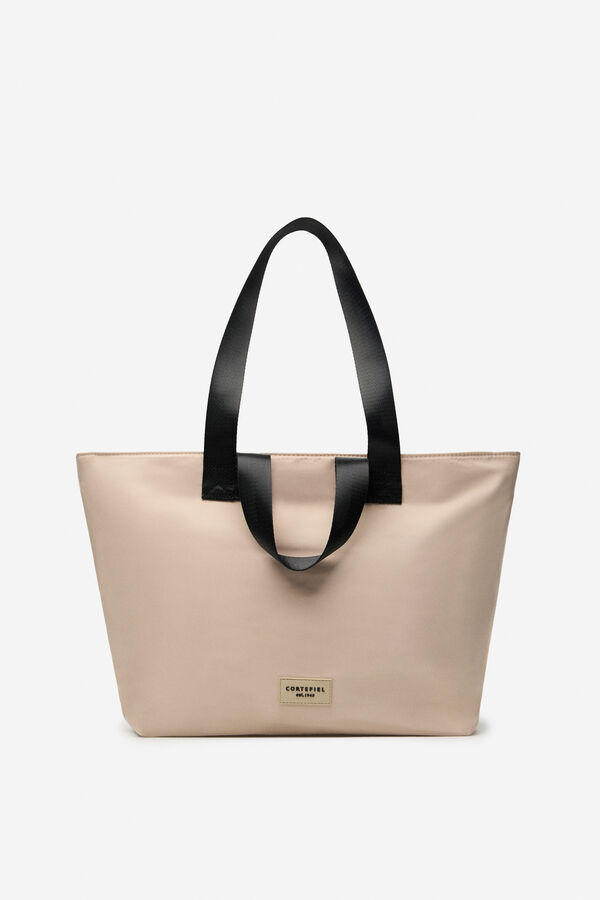 Cortefiel Bolso shopper Beige