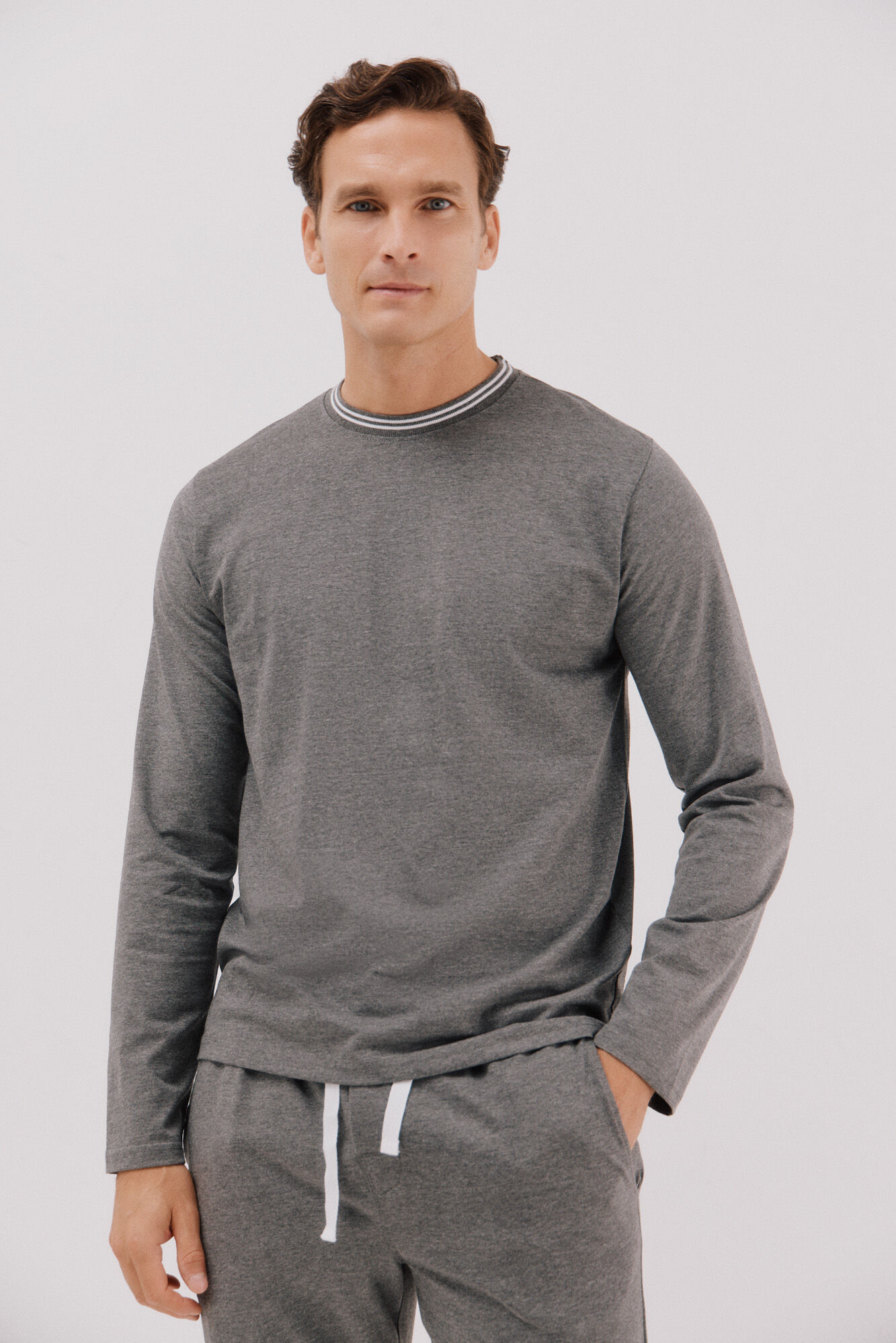 Cortefiel Set de pijama punto