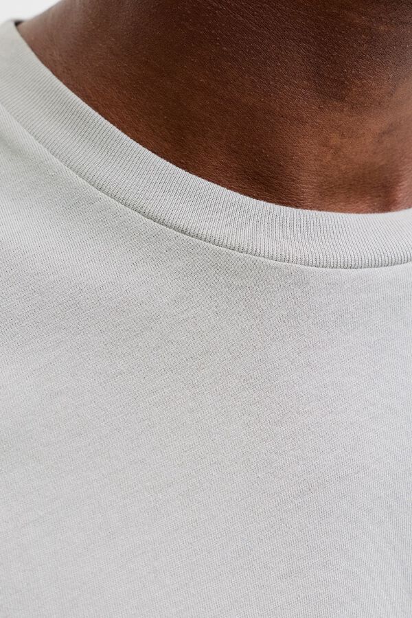 Jack & Jones T-shirt logo regular fit Cinzento