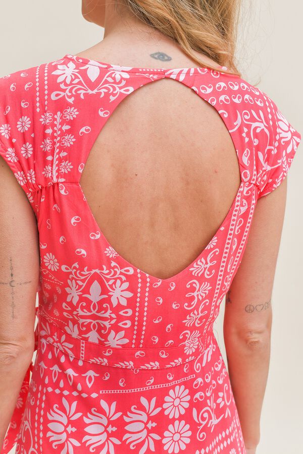 Jaase Vestido largo Remy Coral