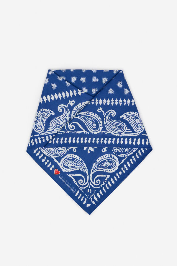 Cortefiel Little hearts bandana Navy