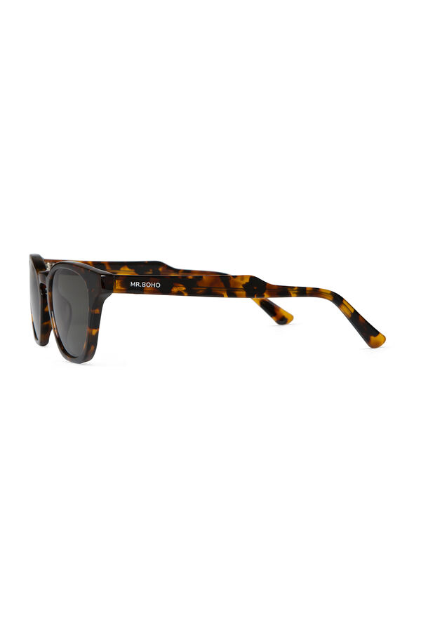 Mr. Boho CHEETAH TORTOISE - CHELSEA sunglasses  Dark brown