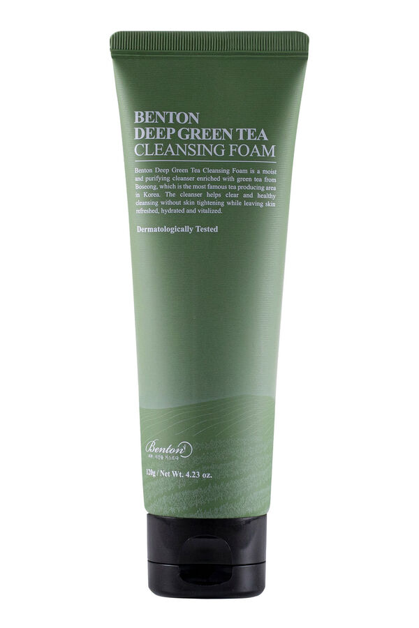 Benton Deep green tea cleansing foam Green