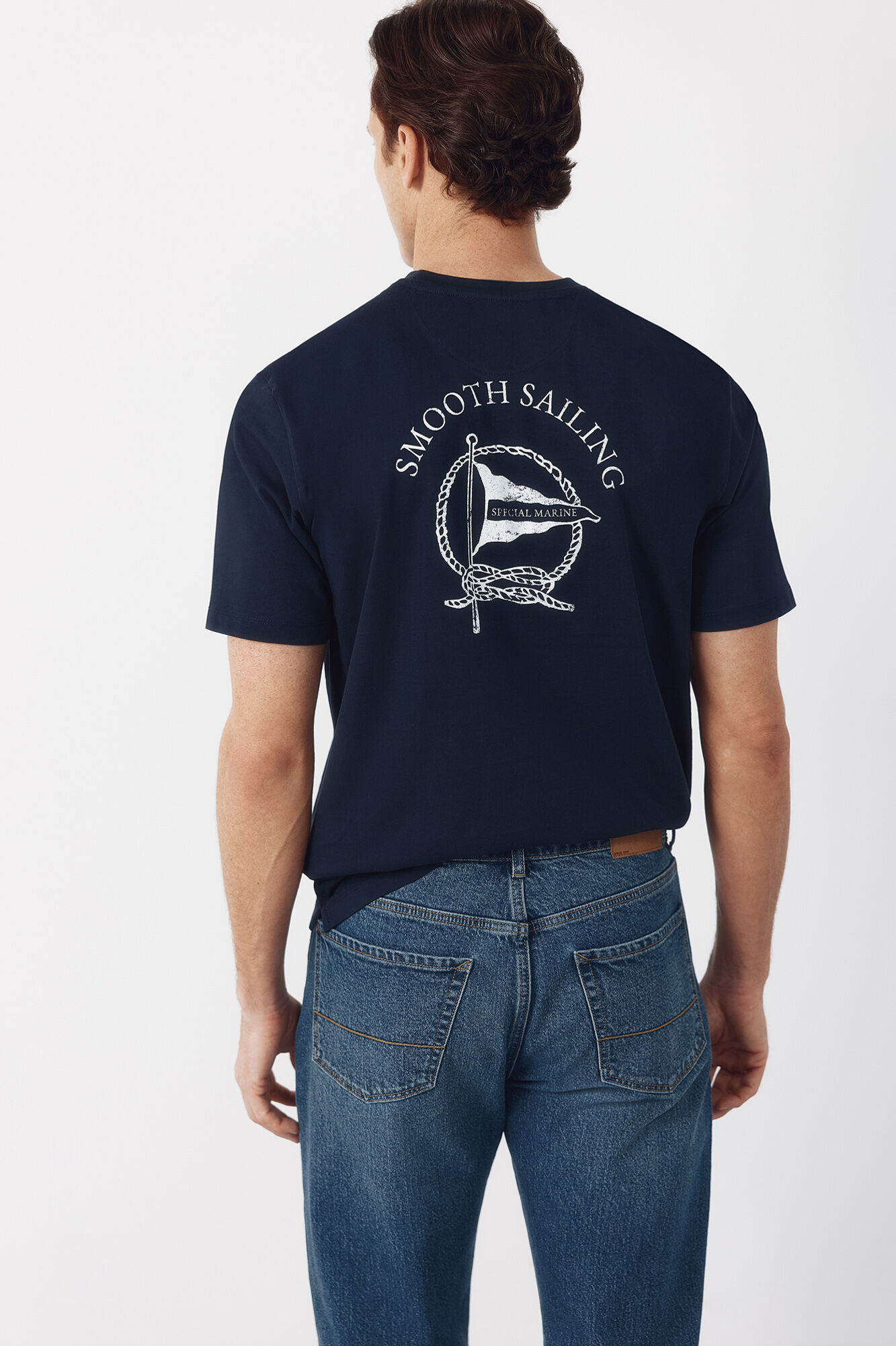 Cortefiel Camiseta gr&aacute;fica sailing