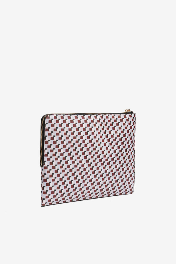 Vilanova Funda Para Port&aacute;til Estampada Lila