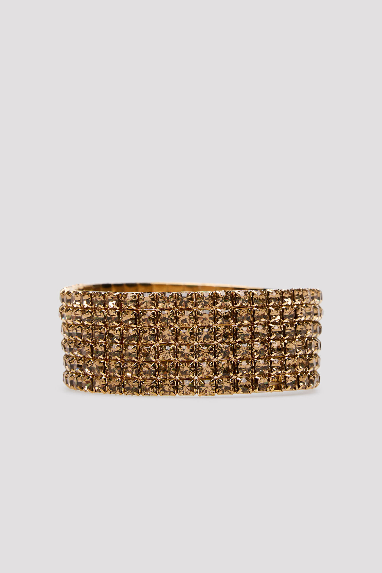 Cortefiel Pulsera el&aacute;stica cristales