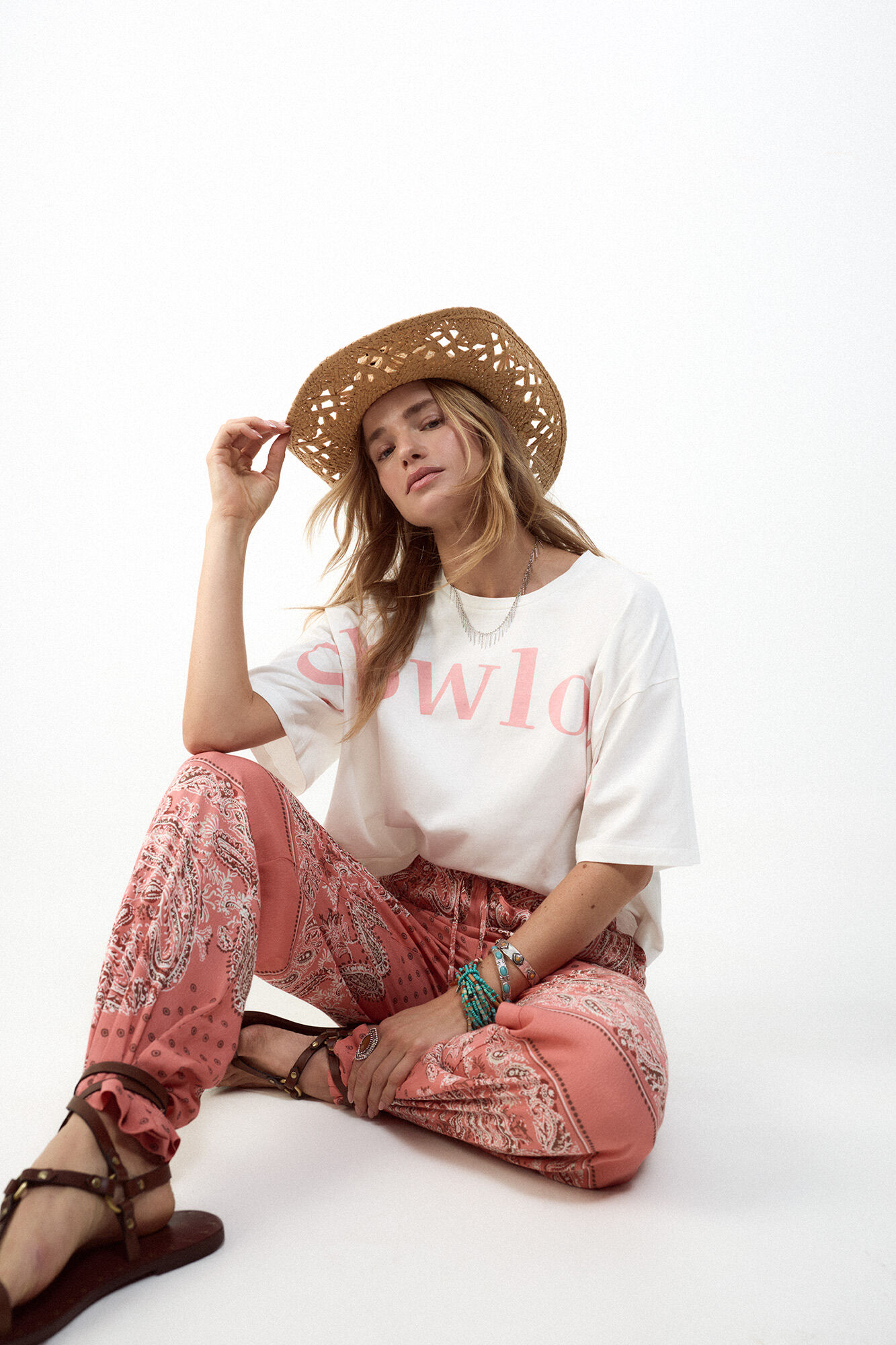 Slowlove Camiseta crop Slowlove