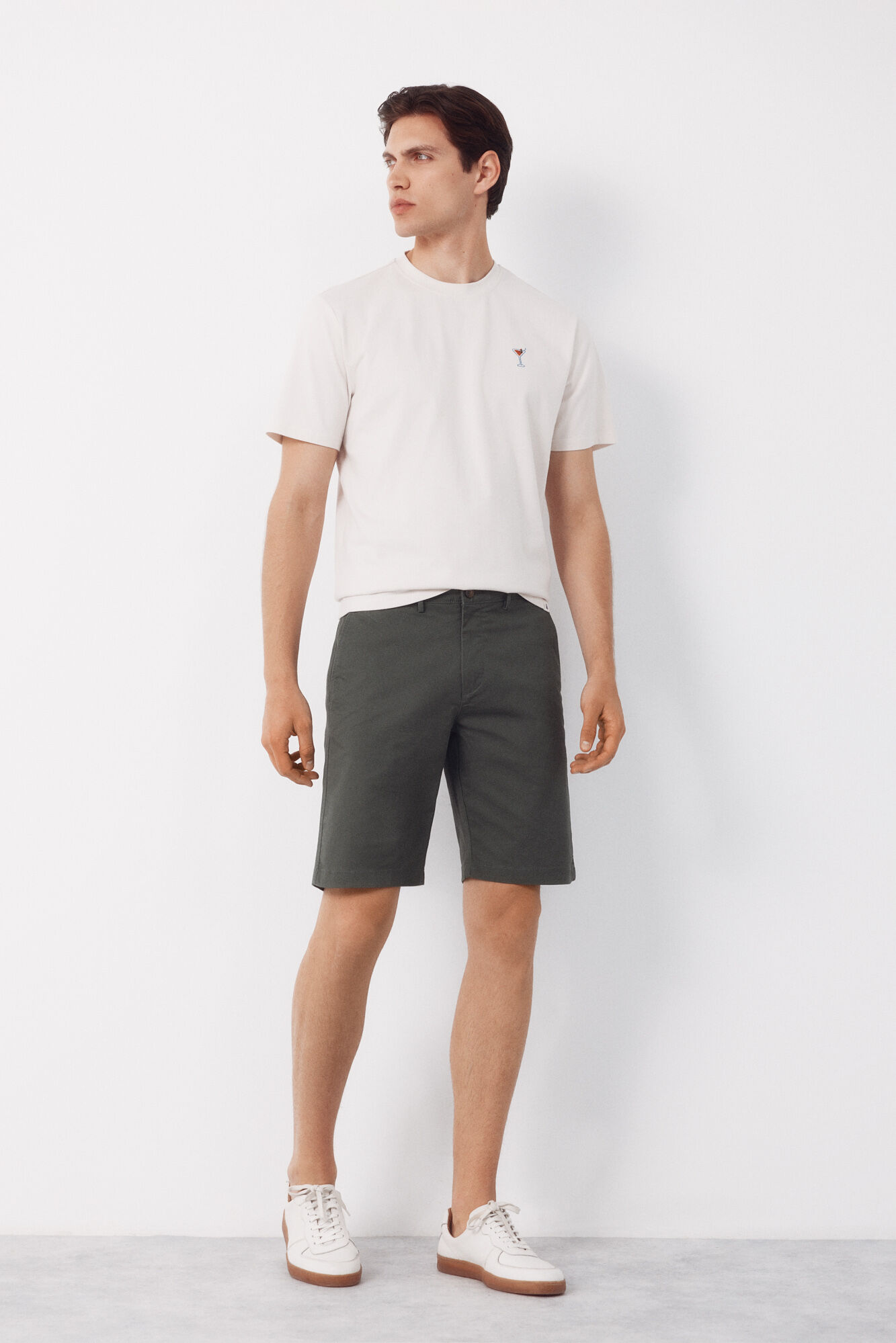Cortefiel T-shirt bordada