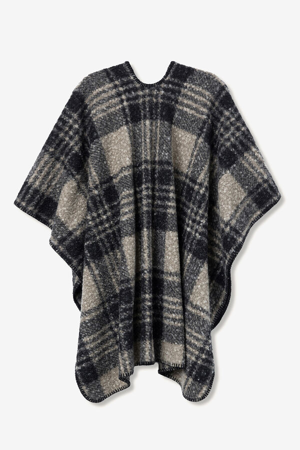 Vilanova Capa texturizada a cuadros Multicolor