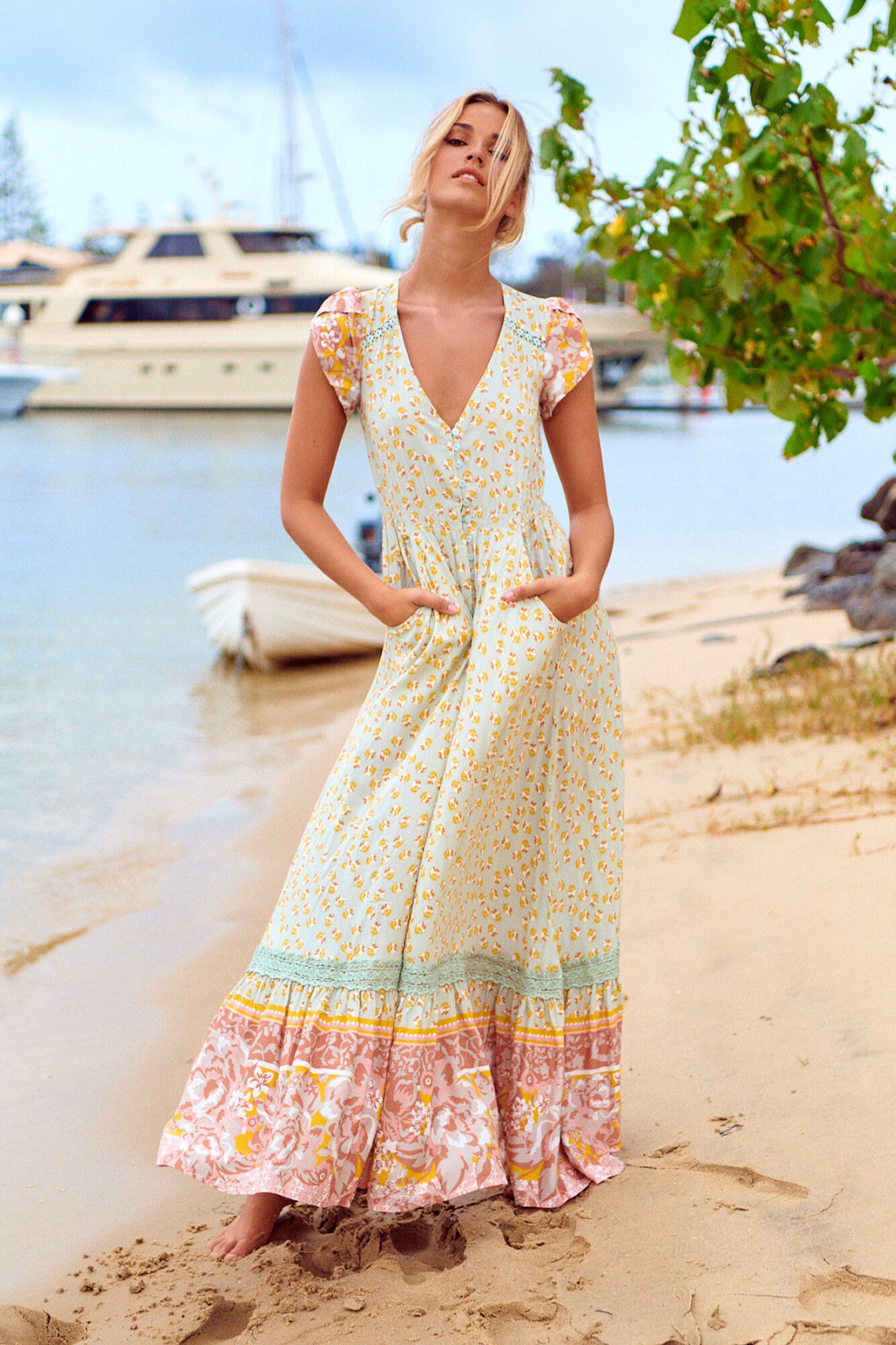 Jaase Vestido comprido Carmen