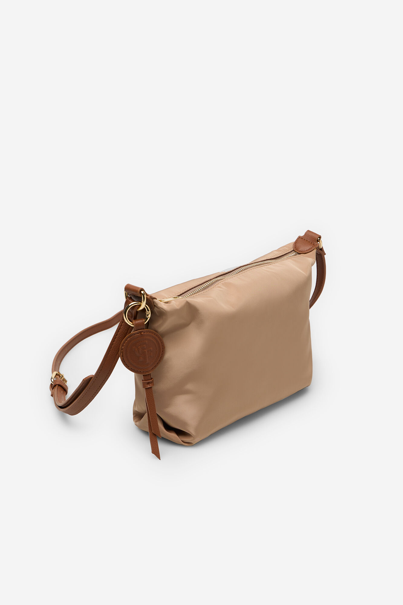 Cortefiel Bolsa de ombro com logo de nylon porque