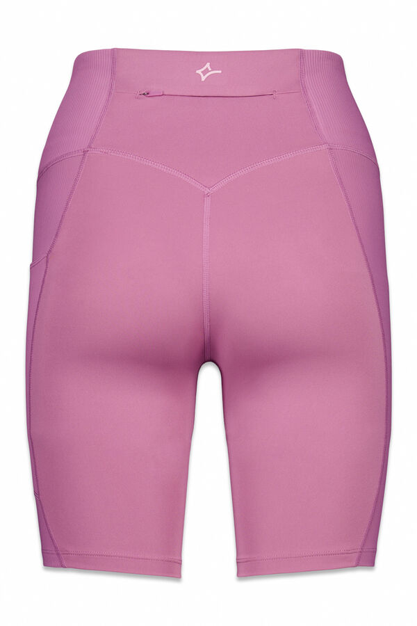 Dash and Stars Legging de cyclisme rose 4D STRETCH rose