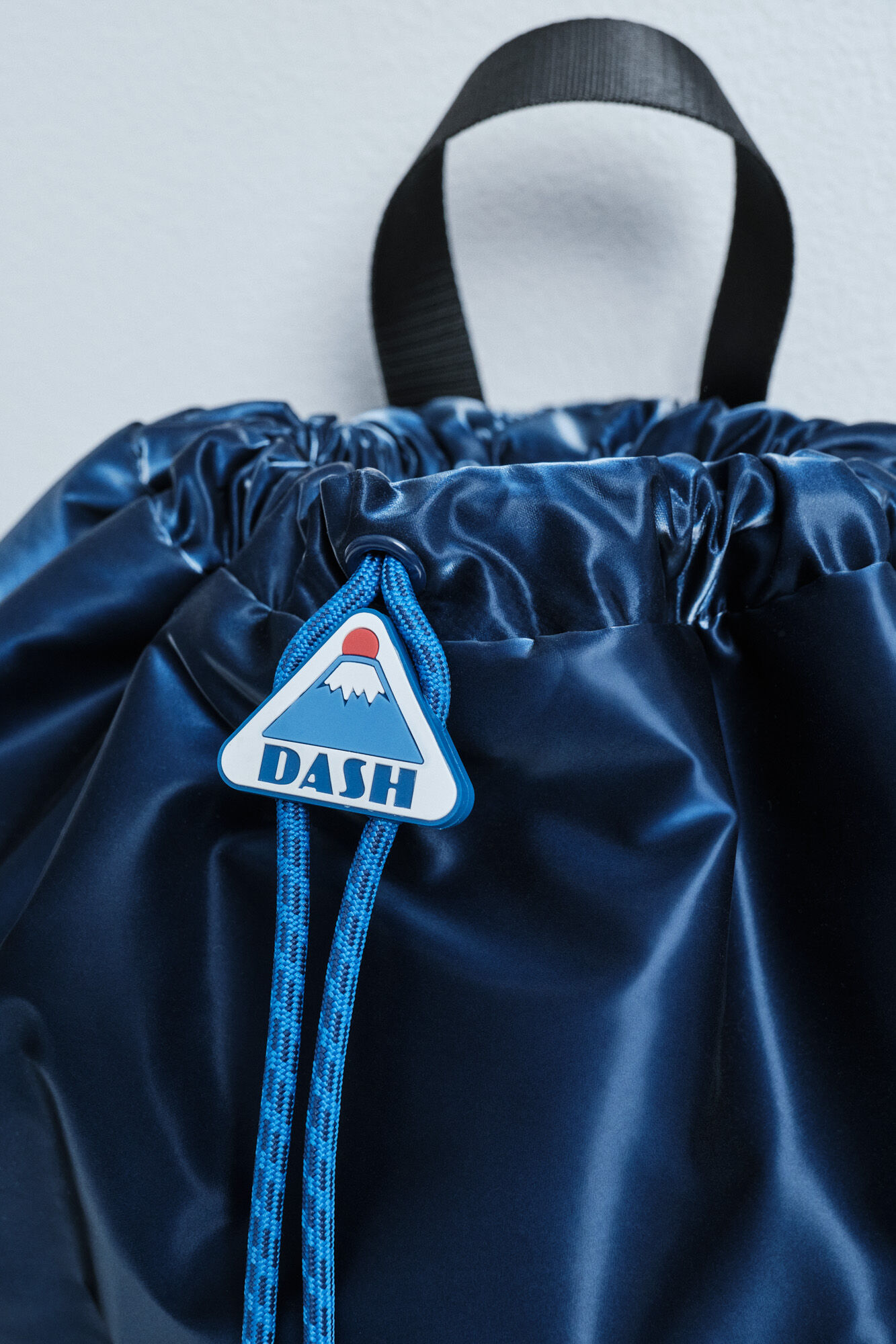 Dash and Stars Blue metallic sports backpack