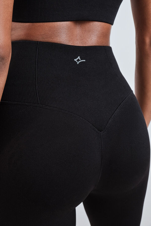 Dash and Stars Black seamless leggings SEAMLESS FIT black