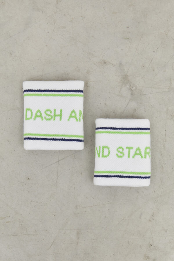 Dash and Stars Lot 2 protège-poignets padel beige