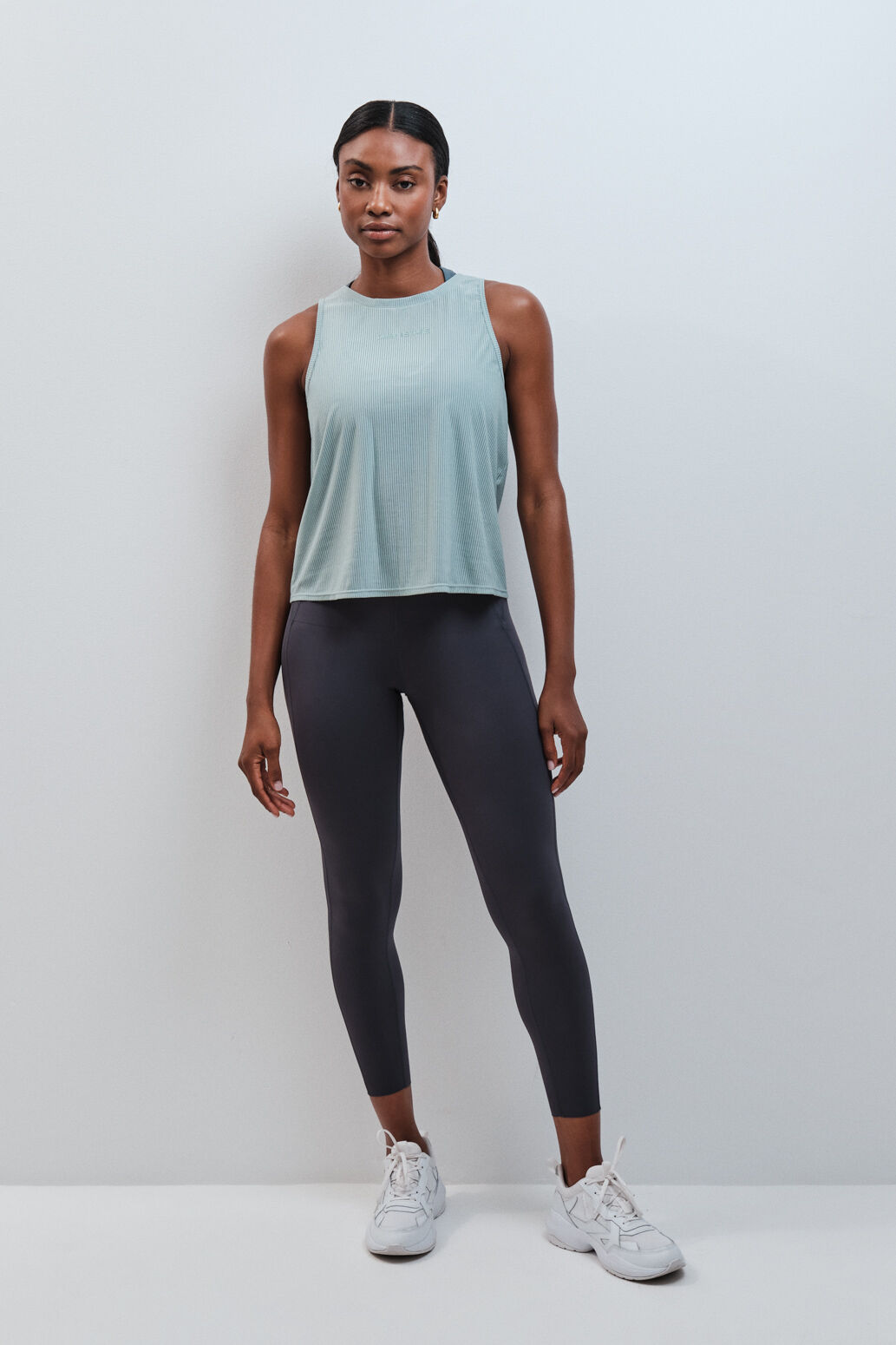 Dash and Stars Grey long COMPRESSIVE leggings