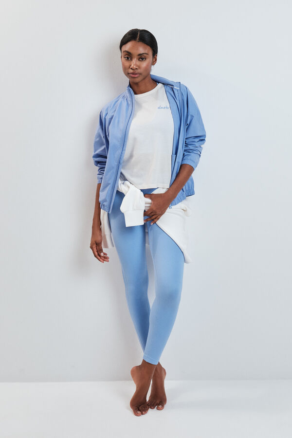 Dash and Stars T-shirt &agrave; manches courtes extra douce blanc beige