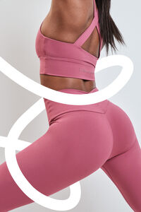Dash and Stars Pink long leggings SOFT MOVE