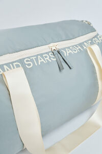 Dash and Stars Green duffle bag