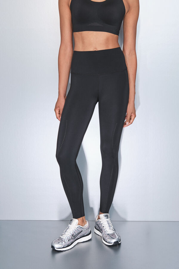 Dash and Stars Legging long noir COMPRESSIVE noir