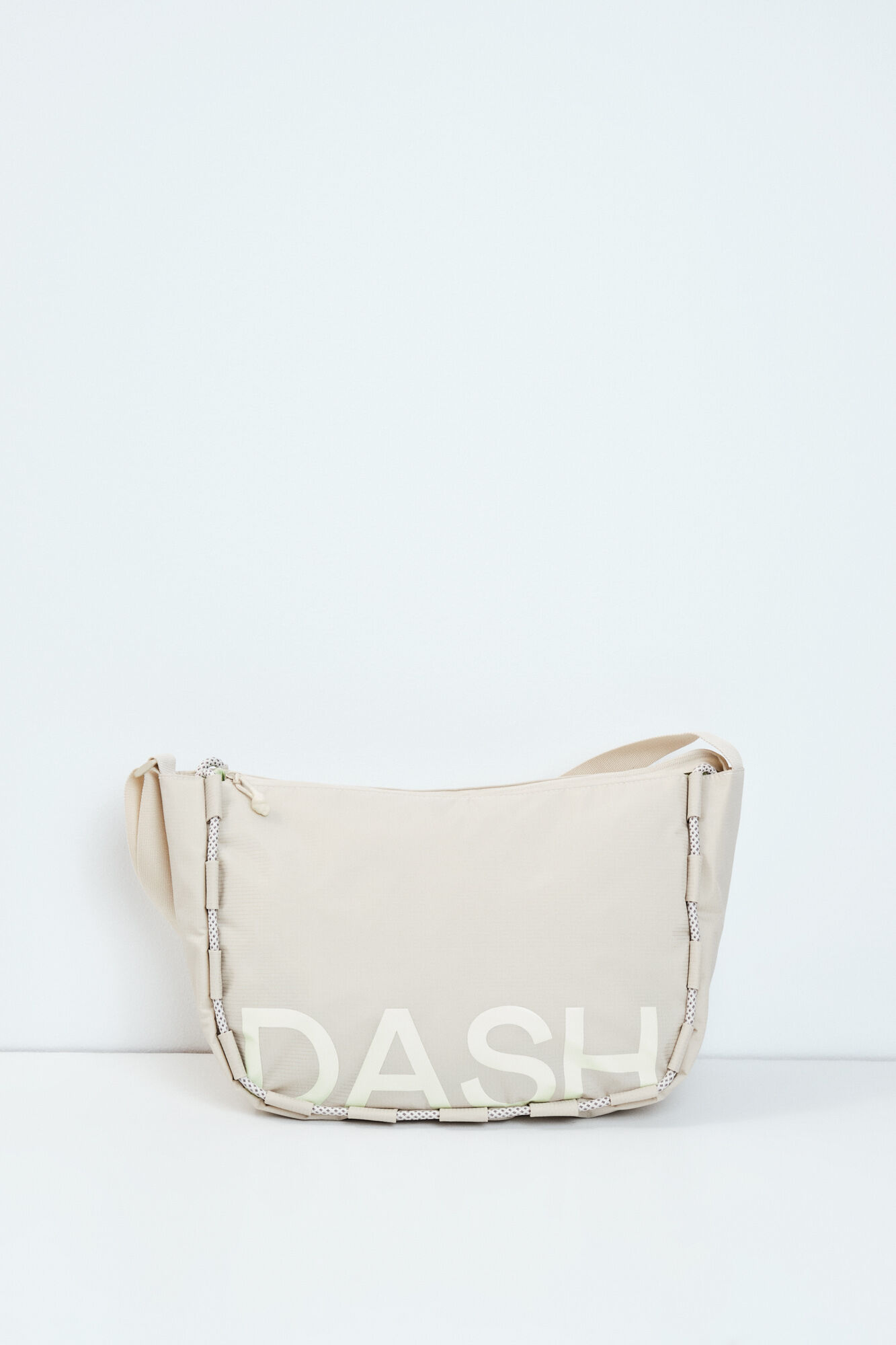 Dash and Stars Brown technical crossbody bag