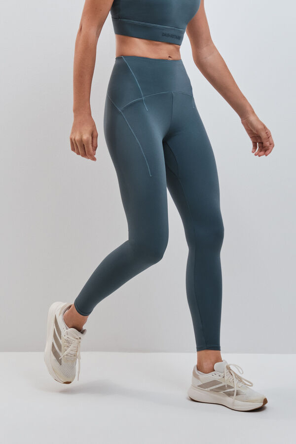 Dash and Stars Gr&uuml;ne SOFT MOVE Leggings lang Gr&uuml;n