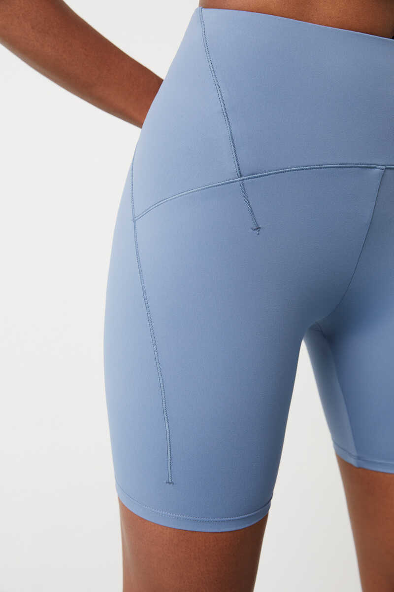 Dash and Stars Soft Move blue cycling leggings blue