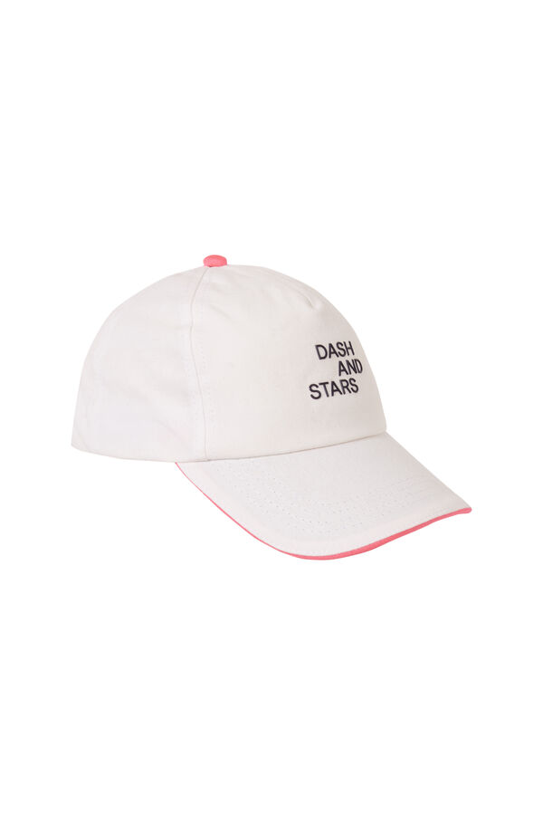 Dash and Stars Bijela tehnička &scaron;ilterica s logotipom white