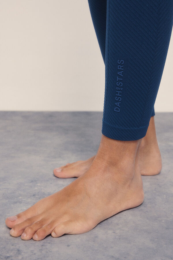 Dash and Stars SEAMLESS COMFORT leggings navy blue blue