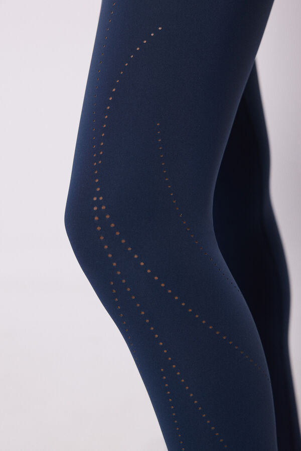 Leggings azul escuro Seamless Comfort, Ofertas em malhas e leggings de  desporto de mulher