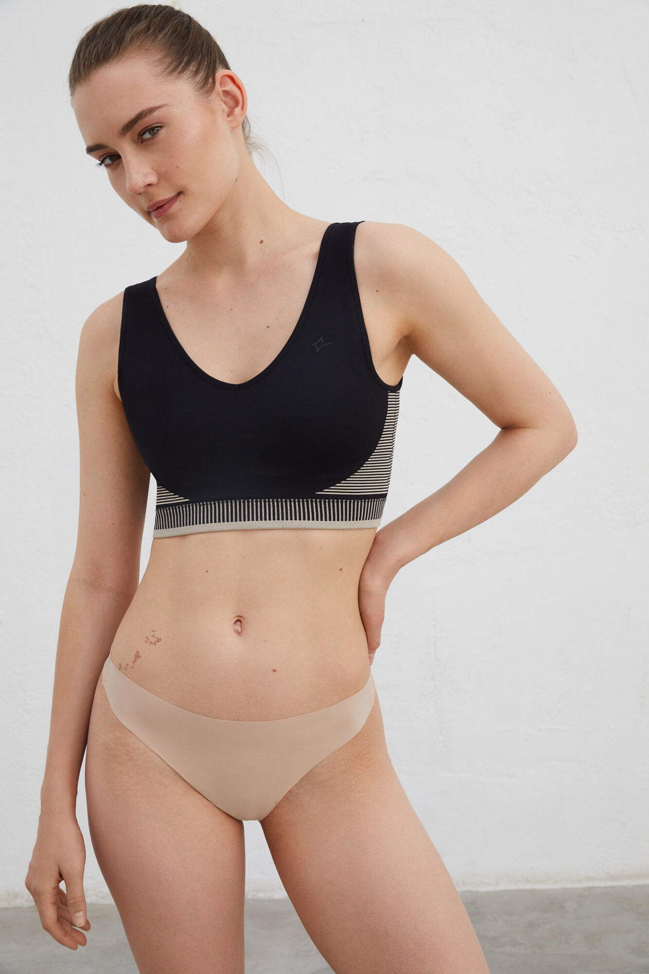 Dash and Stars 2-pack nude tangas